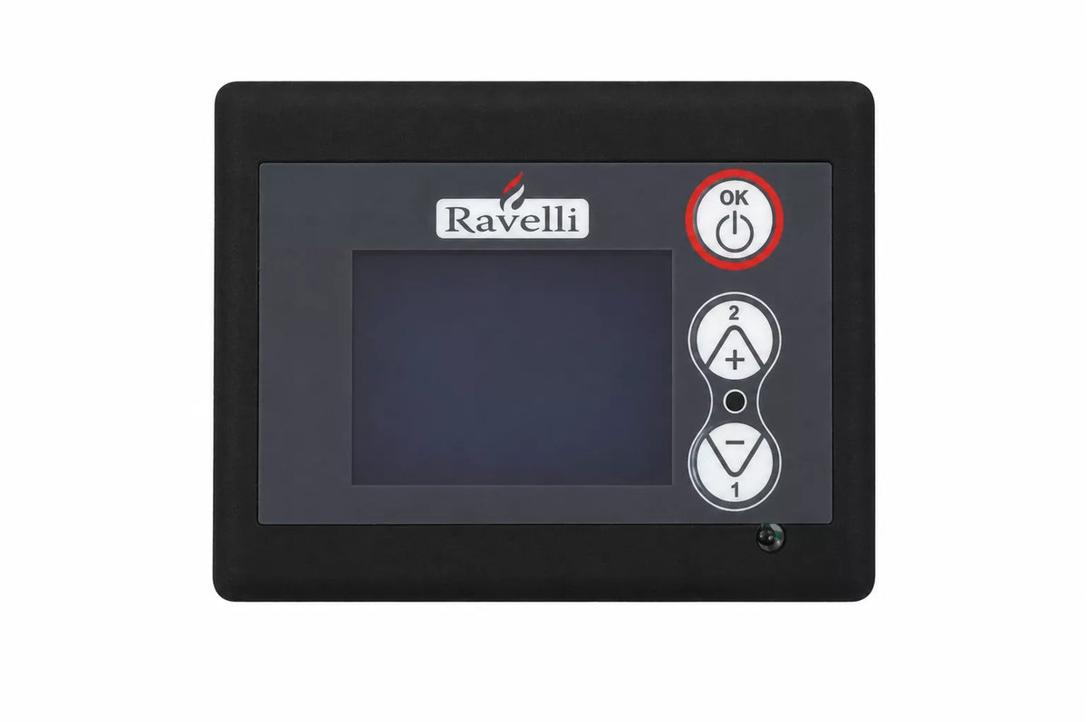 Vandret 3-tastet display med RDS - eco066