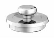 Inspection hatch with knob - steel lining Ø80 mm