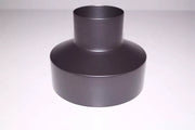 overgang Ø80 mm han - Ø150 mm hun